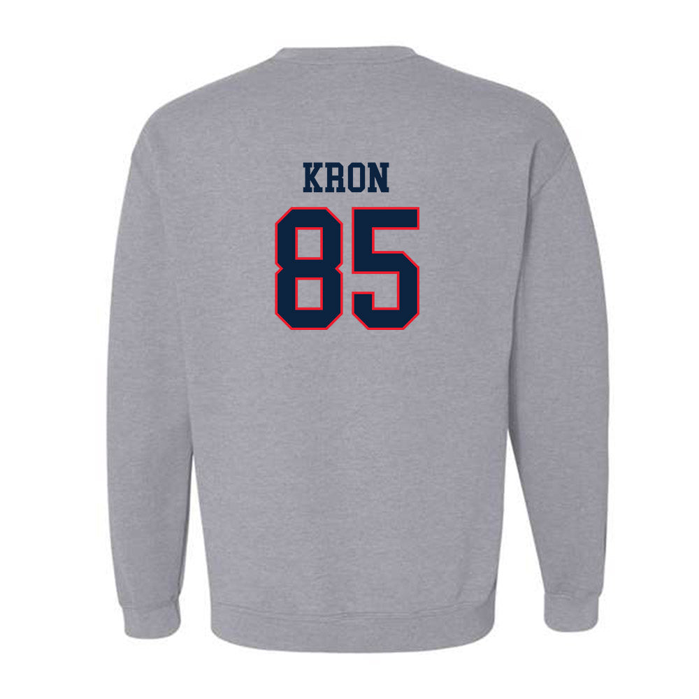 UConn - NCAA Football : Drew Kron - Classic Shersey Crewneck Sweatshirt-1