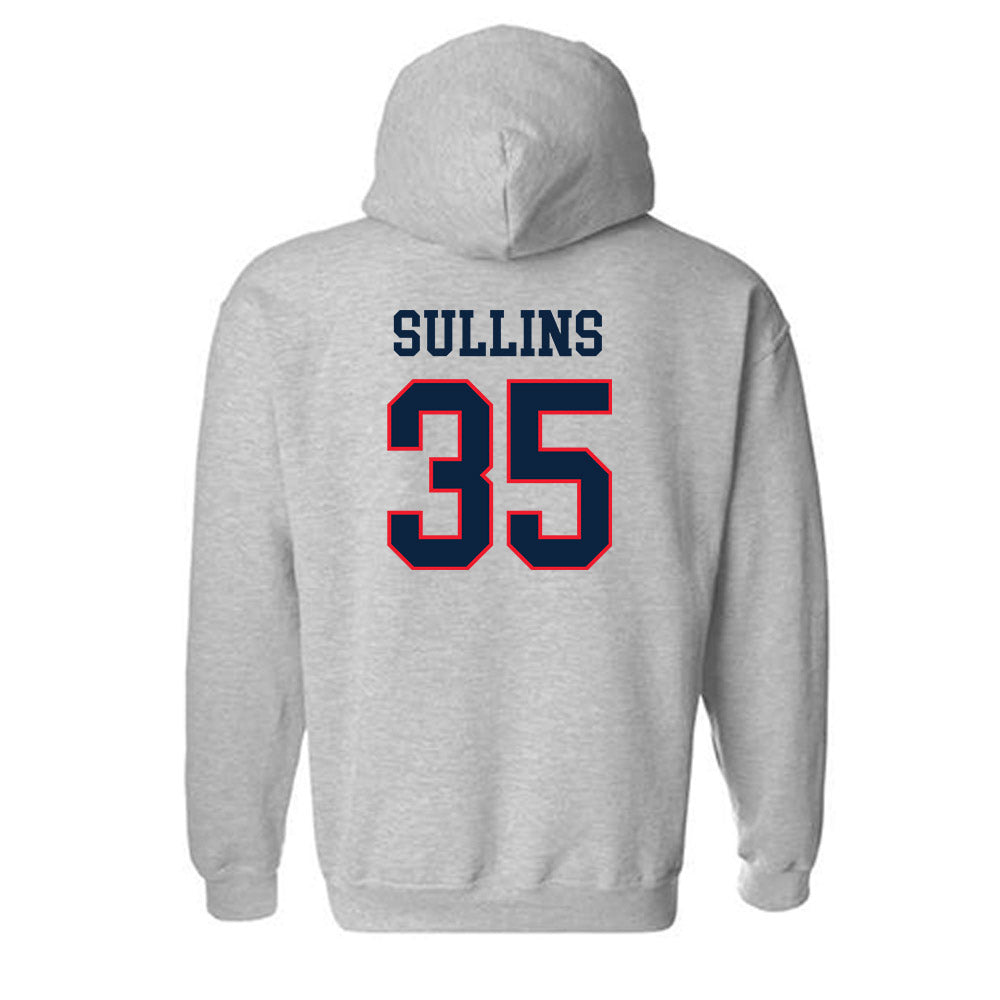 UConn - NCAA Football : Spencer Sullins - Classic Shersey Hooded Sweatshirt-1