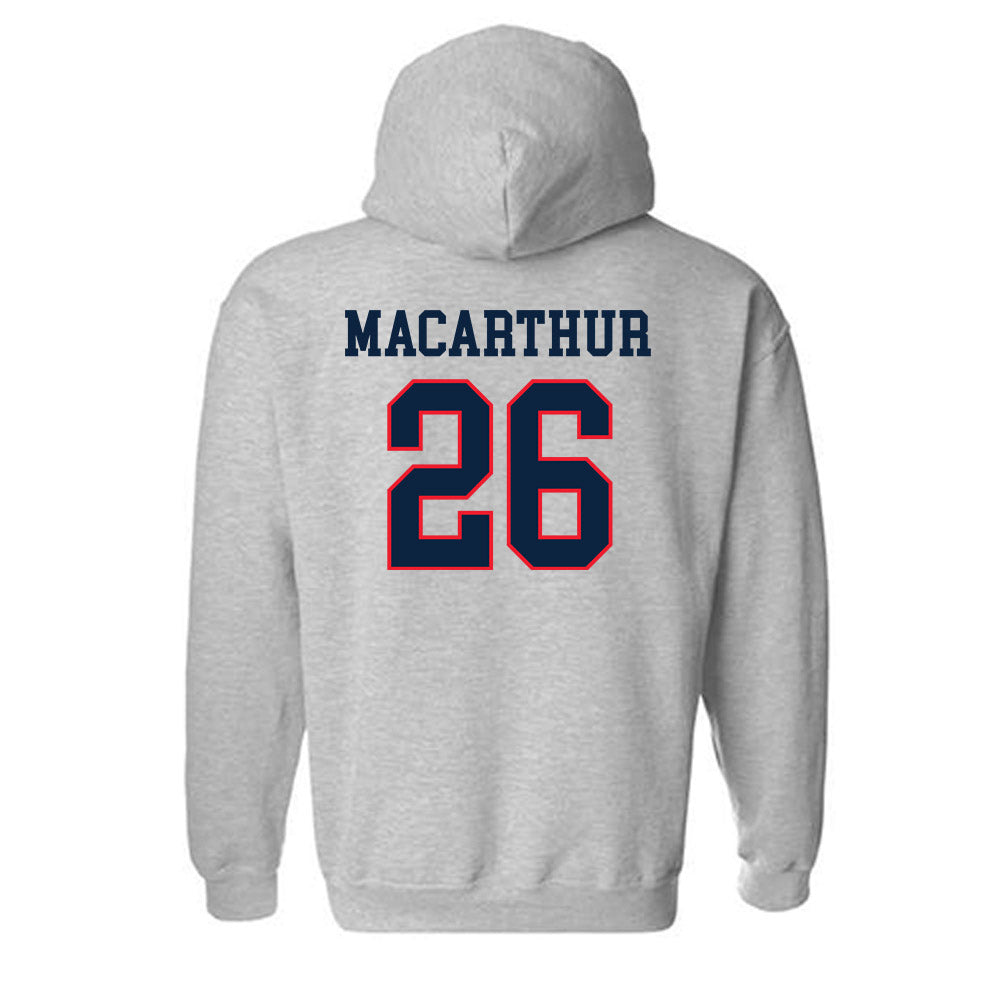 UConn - NCAA Baseball : Grant MacArthur - Classic Shersey Hooded Sweatshirt