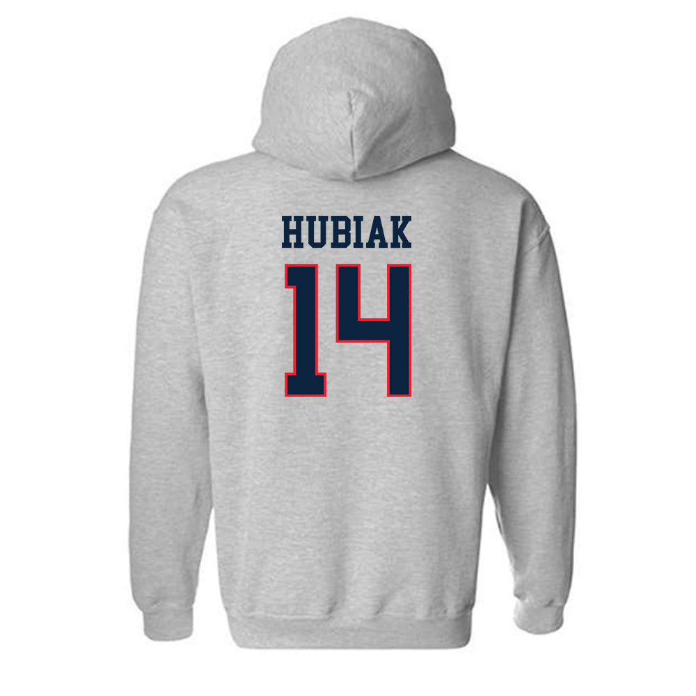 UConn - NCAA Women's Lacrosse : Caitlyn Hubiak - Classic Shersey Hooded Sweatshirt-1