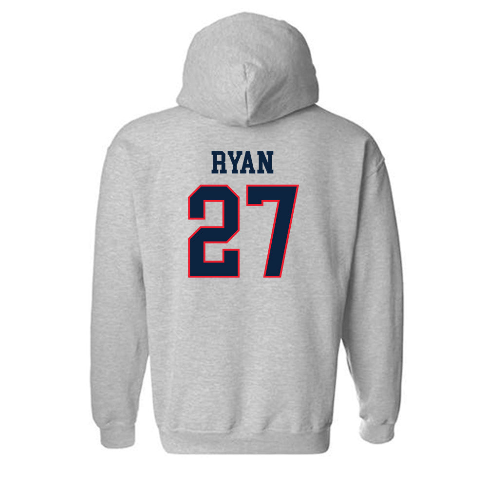 UConn - NCAA Men's Soccer : Jack Ryan - Classic Shersey Hooded Sweatshirt-1