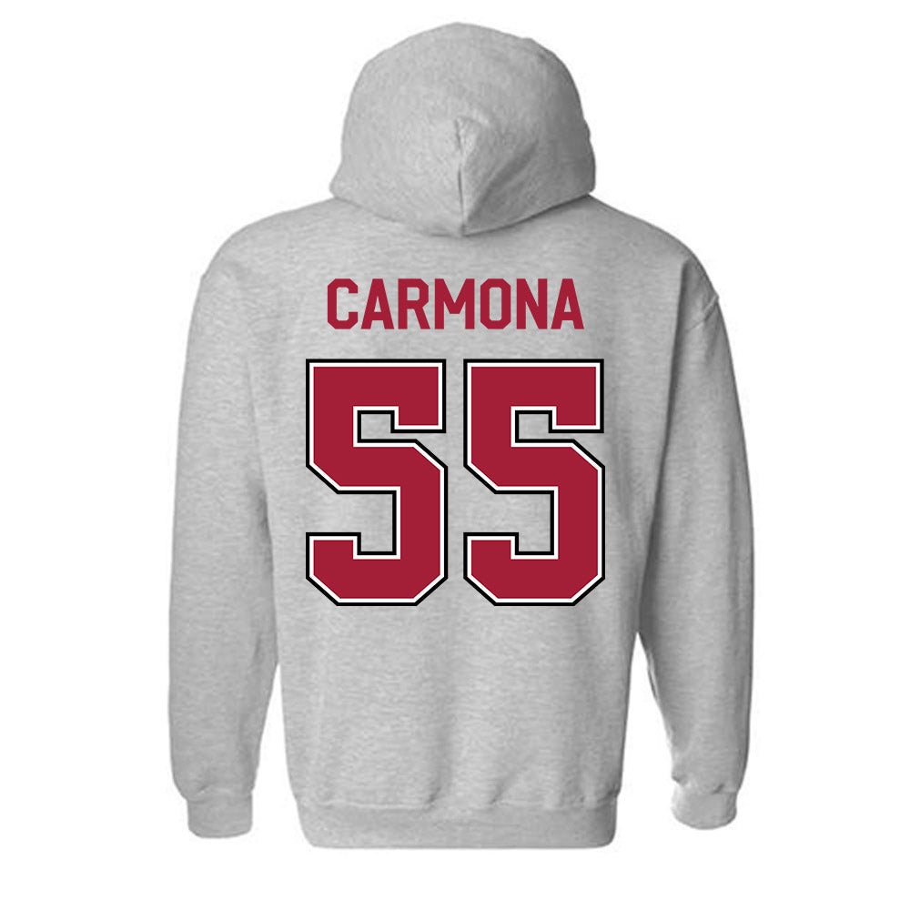 Arkansas - NCAA Football : Fernando Carmona - Classic Fashion Shersey Hooded Sweatshirt-1