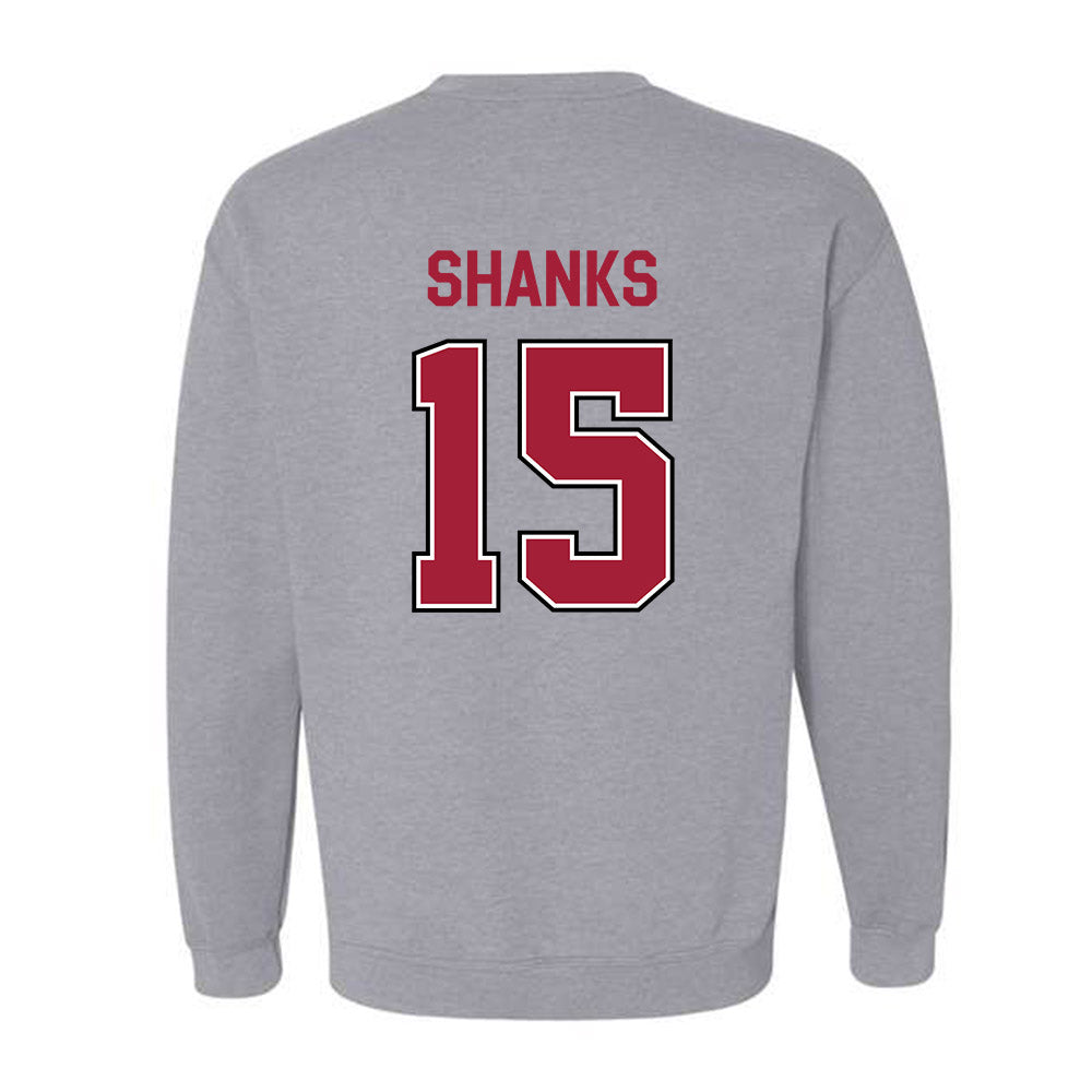 Arkansas - NCAA Football : Kam Shanks - Classic Fashion Shersey Crewneck Sweatshirt-1