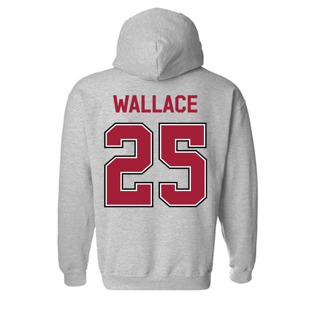 Arkansas - NCAA Football : Tavion Wallace - Classic Fashion Shersey Hooded Sweatshirt-1