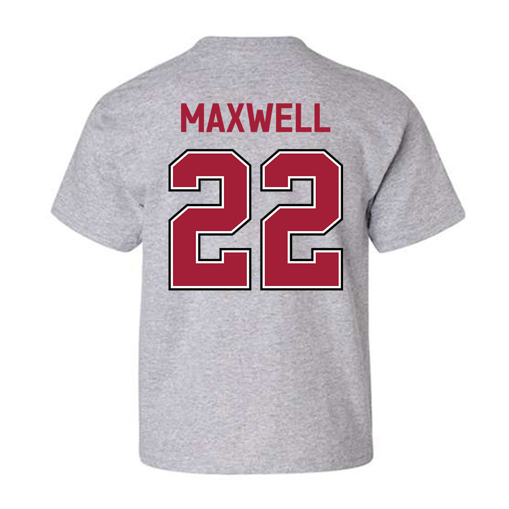 Arkansas - NCAA Baseball : Logan Maxwell - Classic Fashion Shersey Youth T-Shirt-1