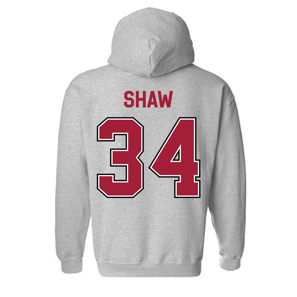 Arkansas - NCAA Football : Jabrae Shaw - Classic Fashion Shersey Hooded Sweatshirt-1
