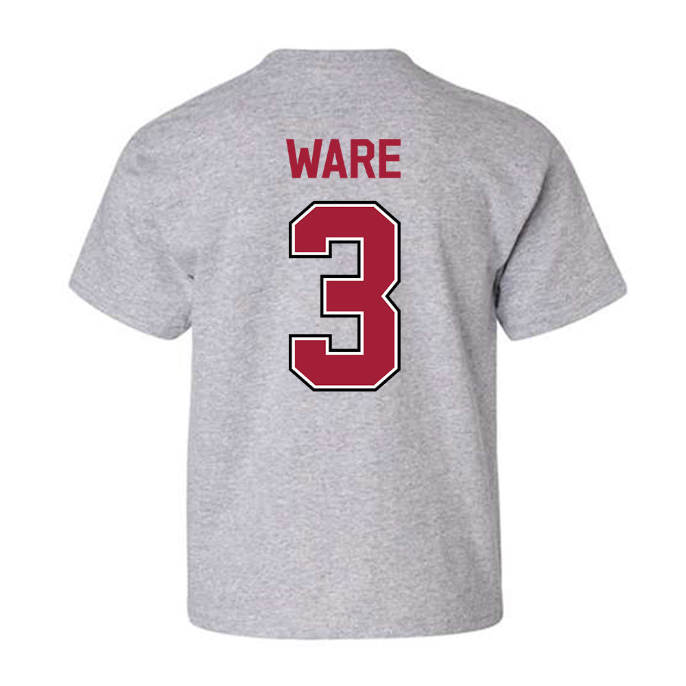 Arkansas - NCAA Women's Basketball : Harmonie Ware - Classic Fashion Shersey Youth T-Shirt-1