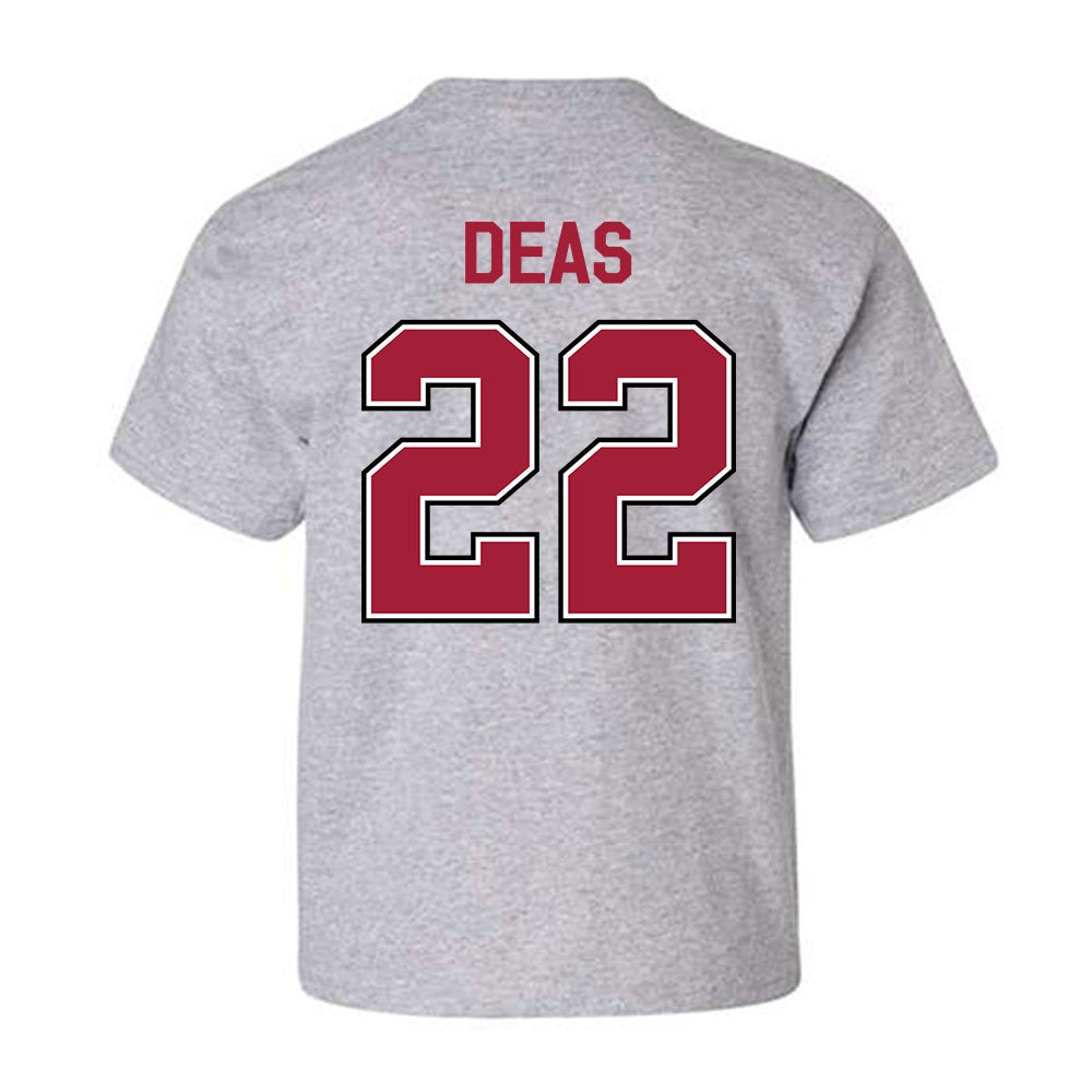 Arkansas - NCAA Women's Basketball : Bonnie Deas - Classic Fashion Shersey Youth T-Shirt-1