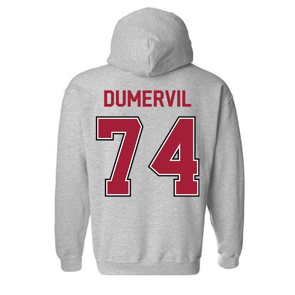 Arkansas - NCAA Football : Marcus Dumervil - Classic Fashion Shersey Hooded Sweatshirt-1