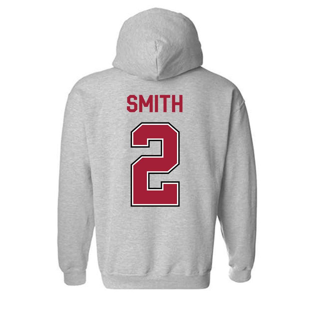 Arkansas - NCAA Women's Soccer : Keegan Smith - Classic Fashion Shersey Hooded Sweatshirt-1
