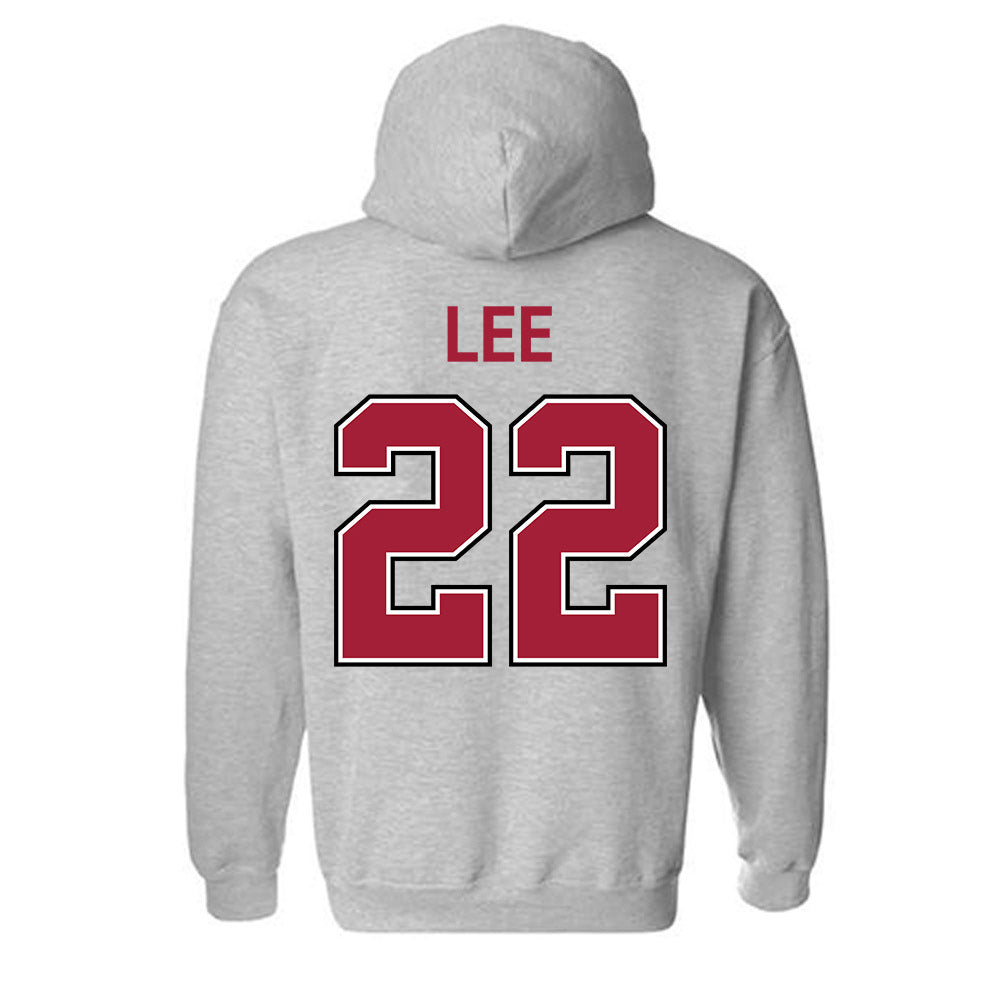 Arkansas - NCAA Baseball : Peyton Lee - Classic Fashion Shersey Hooded Sweatshirt-1