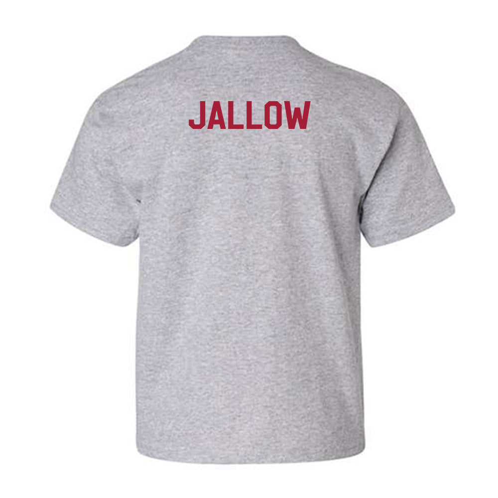 Arkansas - NCAA Women's Track & Field : Sanu Jallow - Classic Fashion Shersey Youth T-Shirt-1