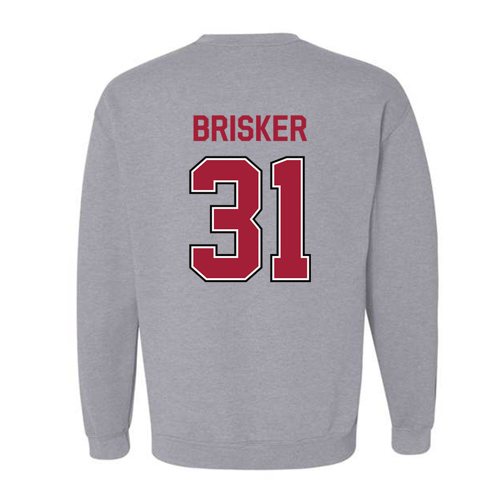 Arkansas - NCAA Football : Blake Brisker - Classic Fashion Shersey Crewneck Sweatshirt-1