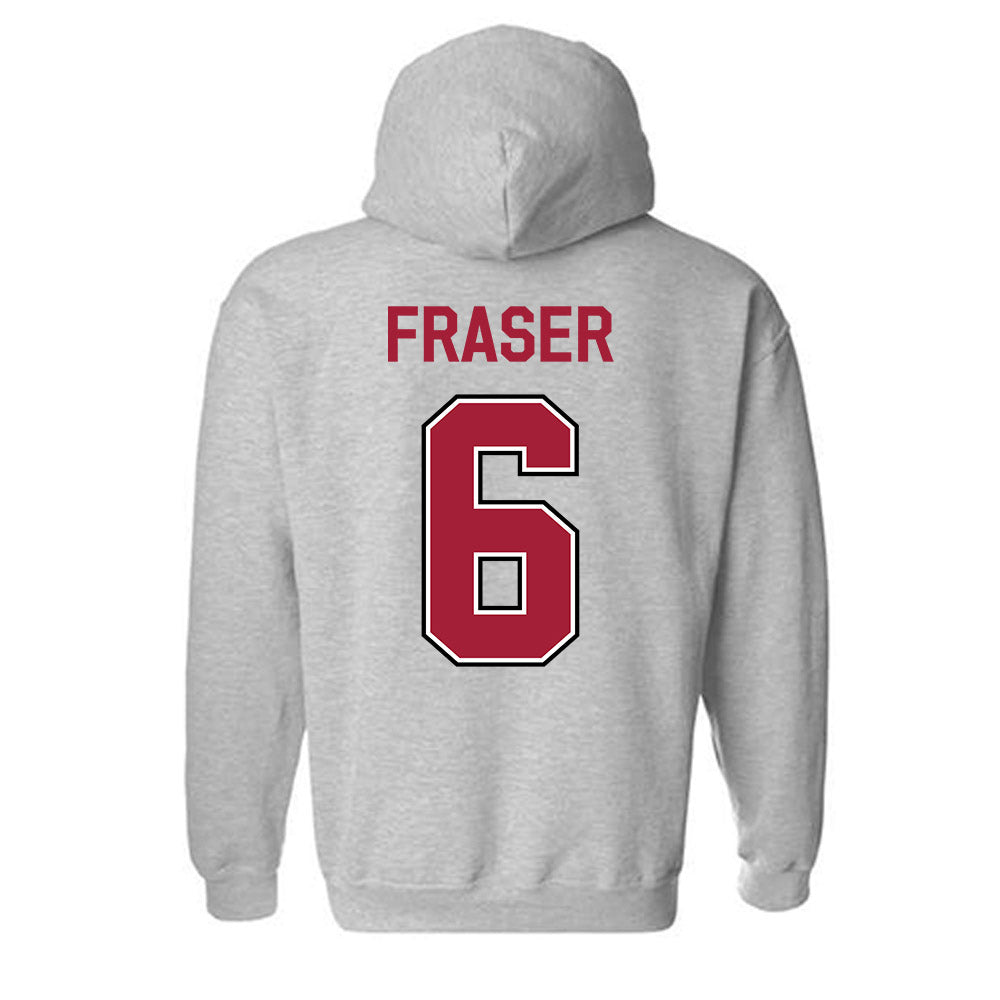Arkansas - NCAA Baseball : Gabe Fraser - Classic Fashion Shersey Hooded Sweatshirt-1