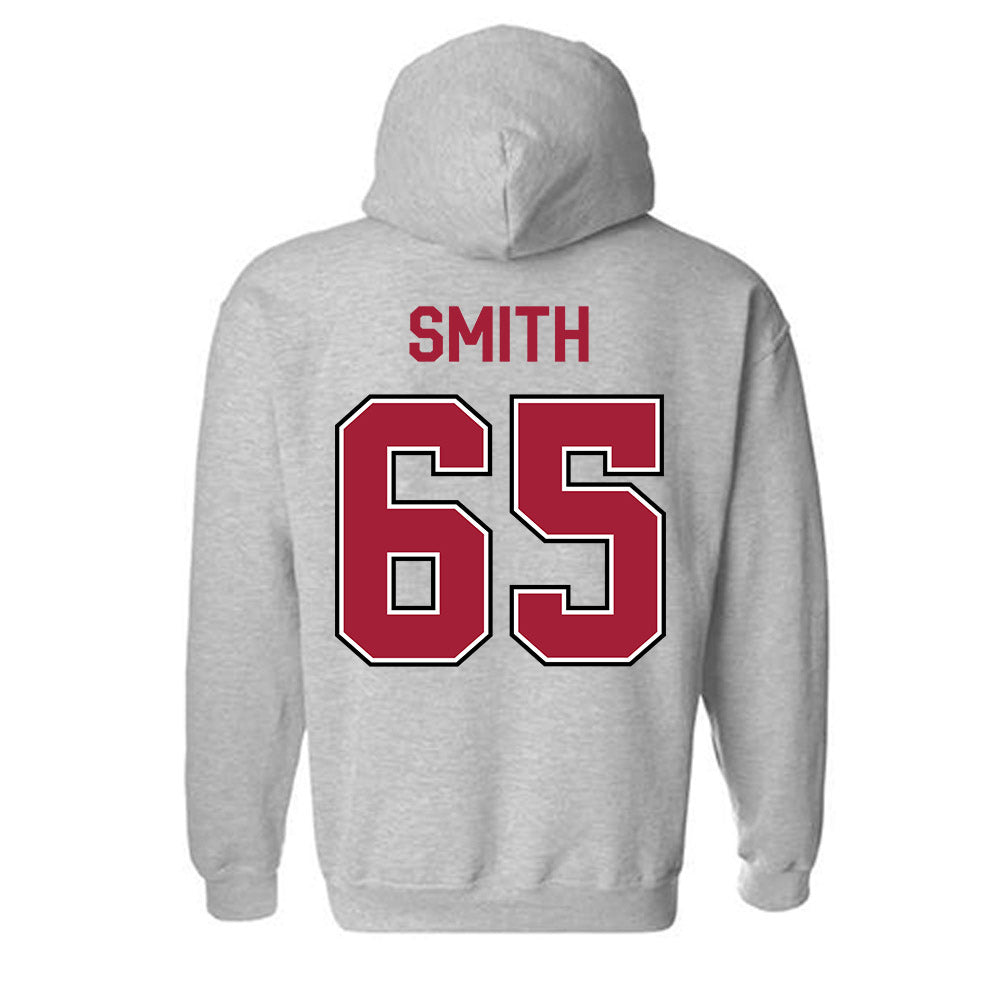 Arkansas - NCAA Football : Aaron Smith - Classic Fashion Shersey Hooded Sweatshirt-1