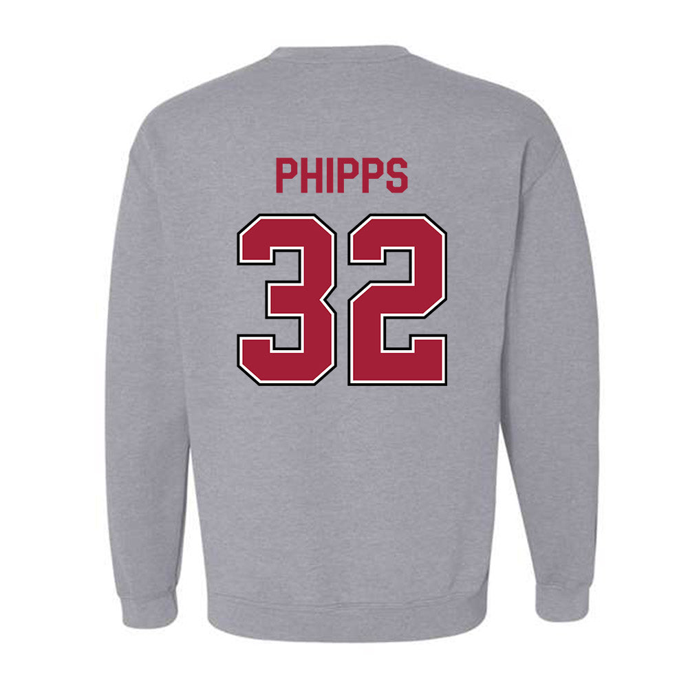 Arkansas - NCAA Football : Landon Phipps - Classic Fashion Shersey Crewneck Sweatshirt-1