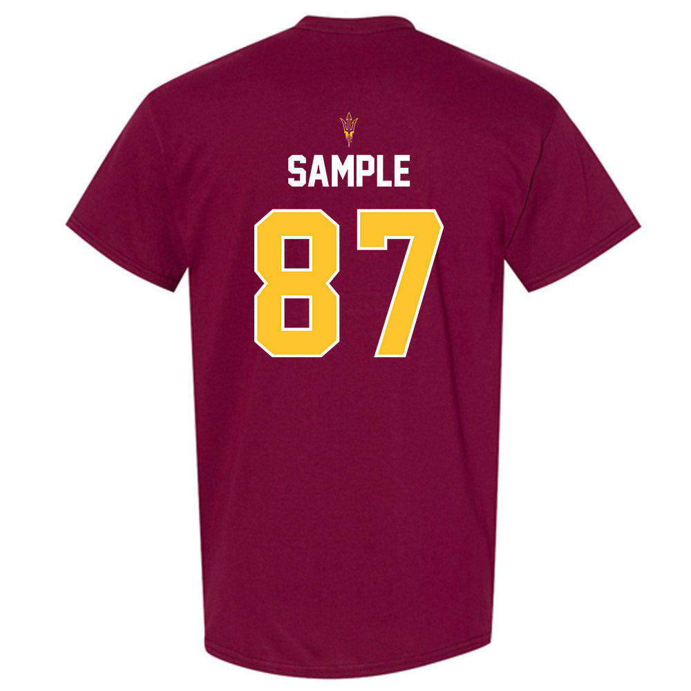 Arizona State - NCAA Football : Zechariah Sample - Replica Shersey T-Shirt