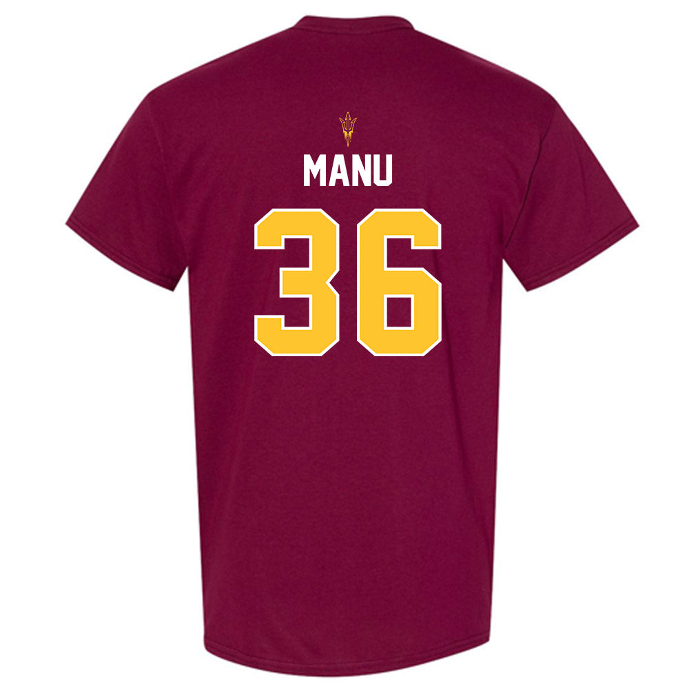 Arizona State - NCAA Football : Salesi Manu - Replica Shersey T-Shirt