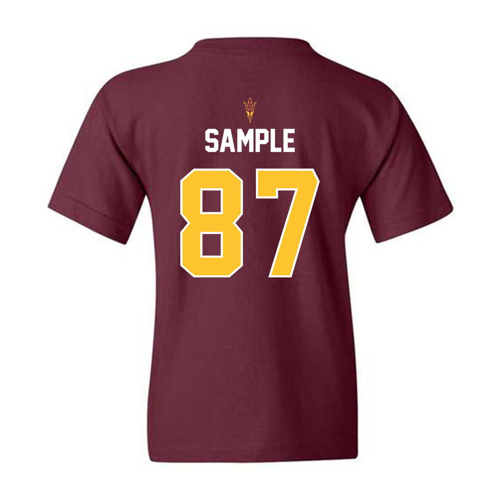 Arizona State - NCAA Football : Zechariah Sample - Replica Shersey Youth T-Shirt