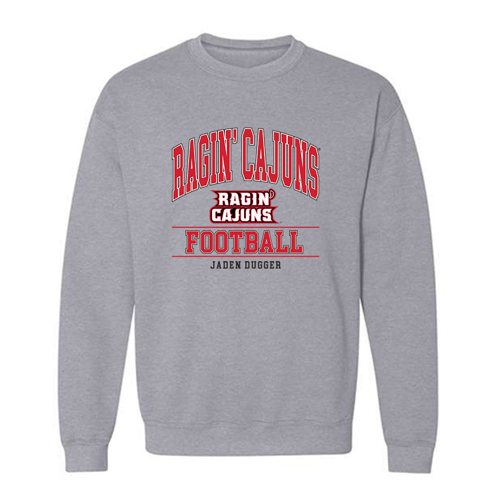 Louisiana - NCAA Football : Jaden Dugger - Classic Shersey Crewneck Sweatshirt-0