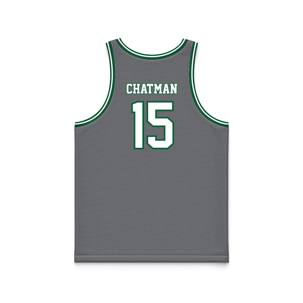 UAB - NCAA Men's Basketball : Evan Chatman - Grey Basketball Jersey-1