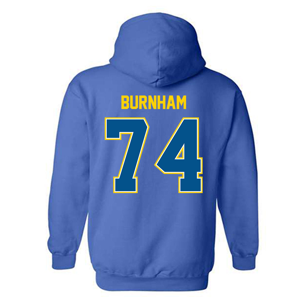 Delaware - NCAA Football : Tyler Burnham - Classic Fashion Shersey Hooded Sweatshirt