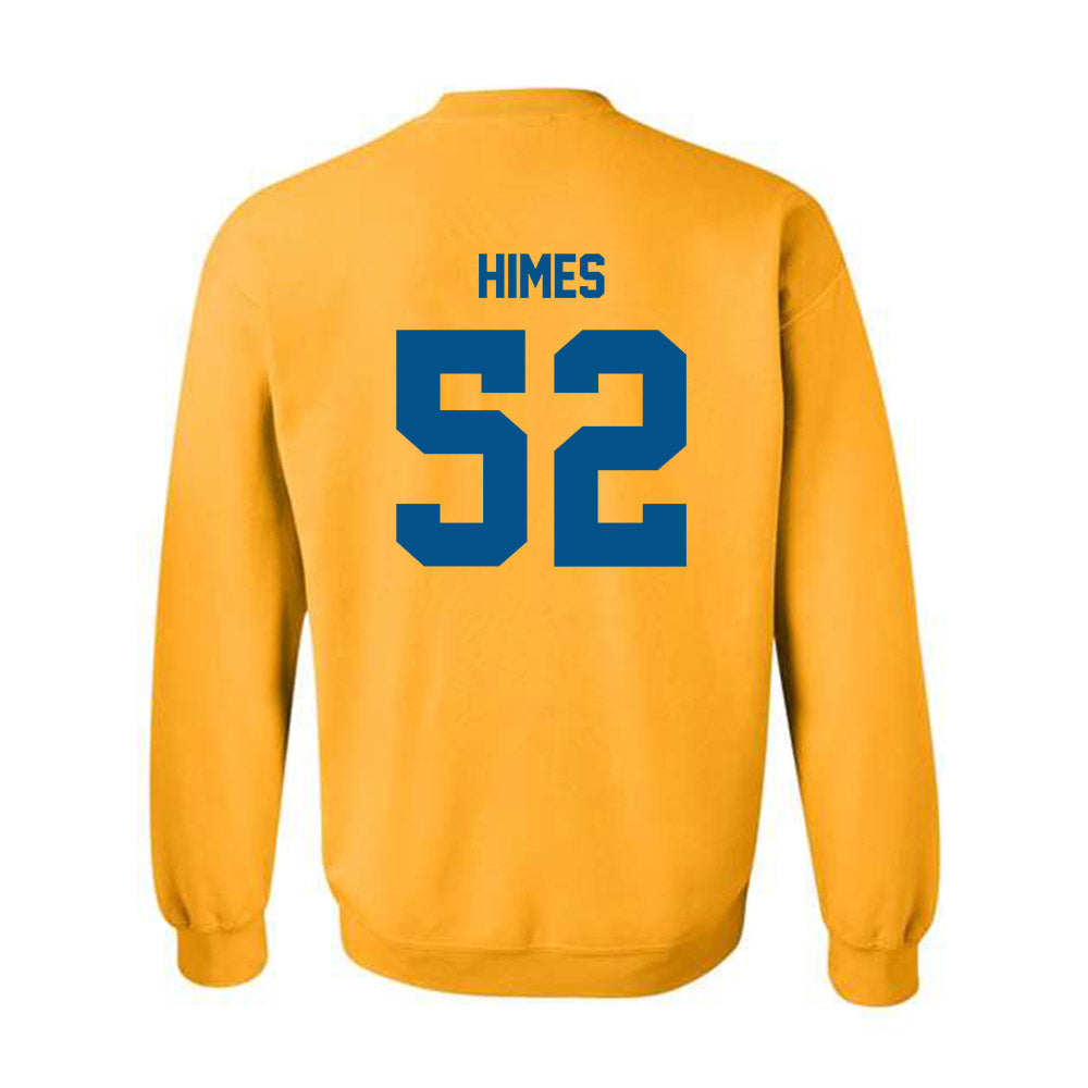 Delaware - NCAA Men's Lacrosse : Aidan Himes - Classic Fashion Shersey Crewneck Sweatshirt-1