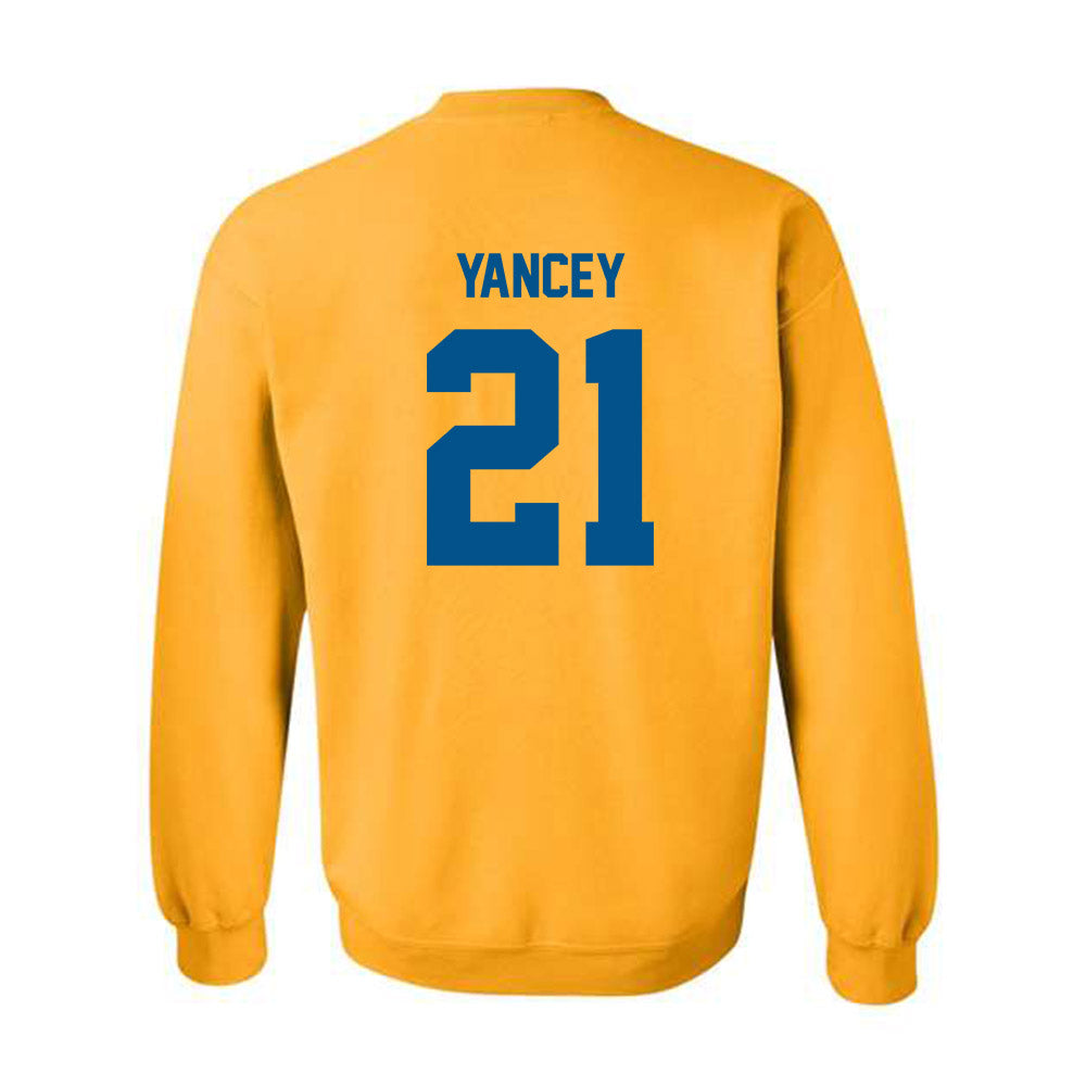 Delaware - NCAA Women's Volleyball : Thalia Yancey - Classic Fashion Shersey Crewneck Sweatshirt-1