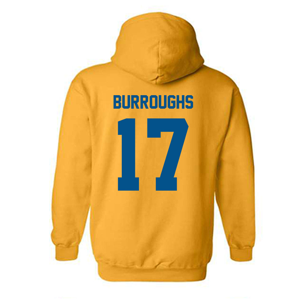 Delaware - NCAA Baseball : Noah Burroughs - Classic Fashion Shersey Hooded Sweatshirt-1
