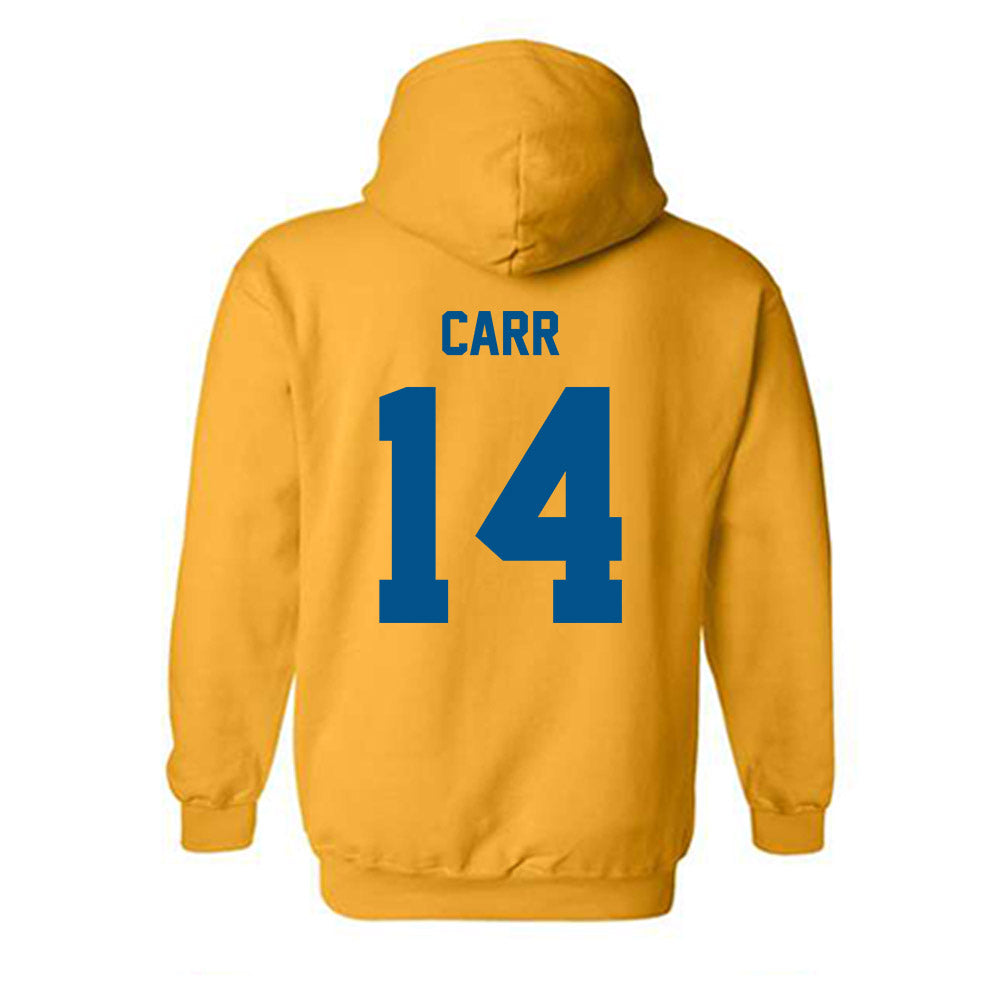 Delaware - NCAA Baseball : Harry Carr - Classic Fashion Shersey Hooded Sweatshirt-1