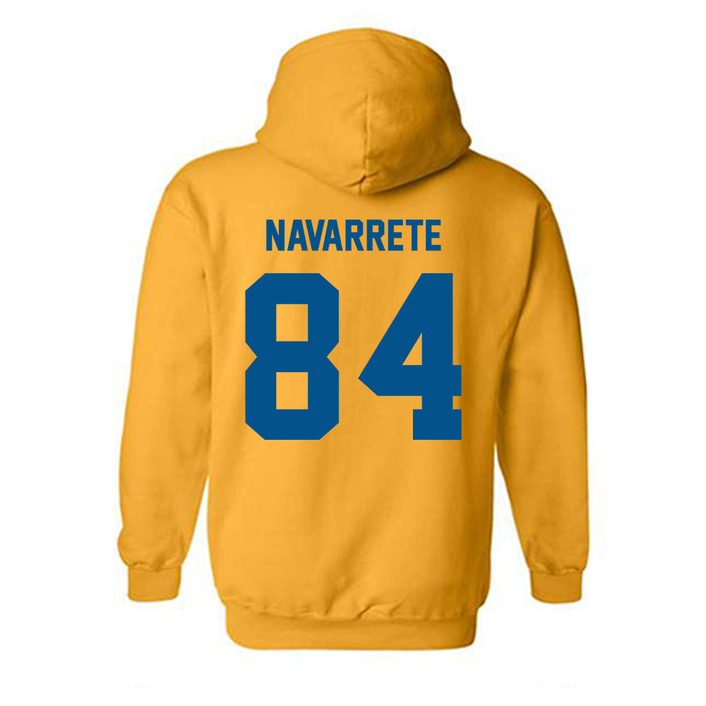 Delaware - NCAA Football : Ashton Navarrete - Classic Fashion Shersey Hooded Sweatshirt-1
