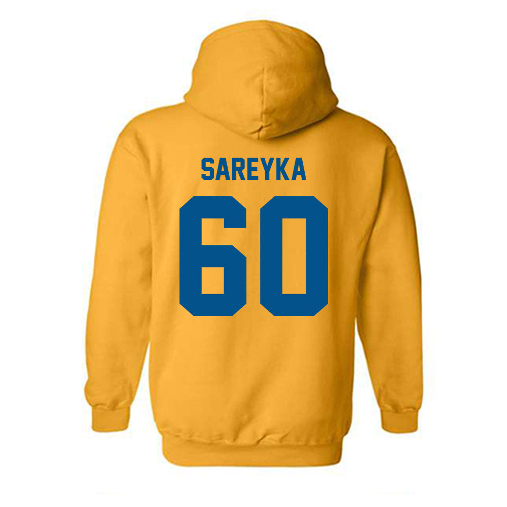Delaware - NCAA Football : Carter Sareyka - Classic Fashion Shersey Hooded Sweatshirt-1