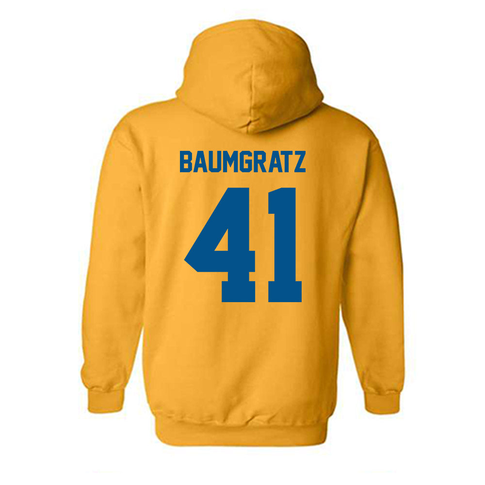 Delaware - NCAA Women's Lacrosse : Molly Baumgratz - Classic Fashion Shersey Hooded Sweatshirt-1