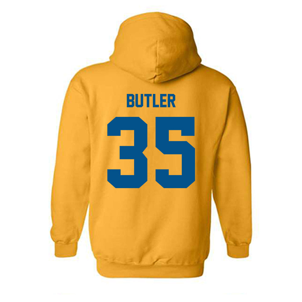 Delaware - NCAA Ice Hockey : Sydney Butler - Classic Fashion Shersey Hooded Sweatshirt-1