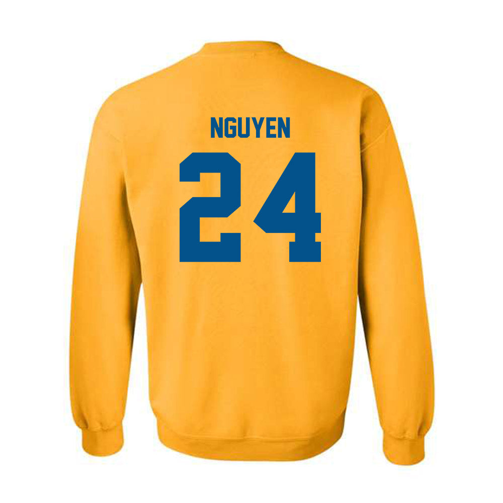 Delaware - NCAA Women's Volleyball : Cadence Nguyen - Classic Fashion Shersey Crewneck Sweatshirt-1