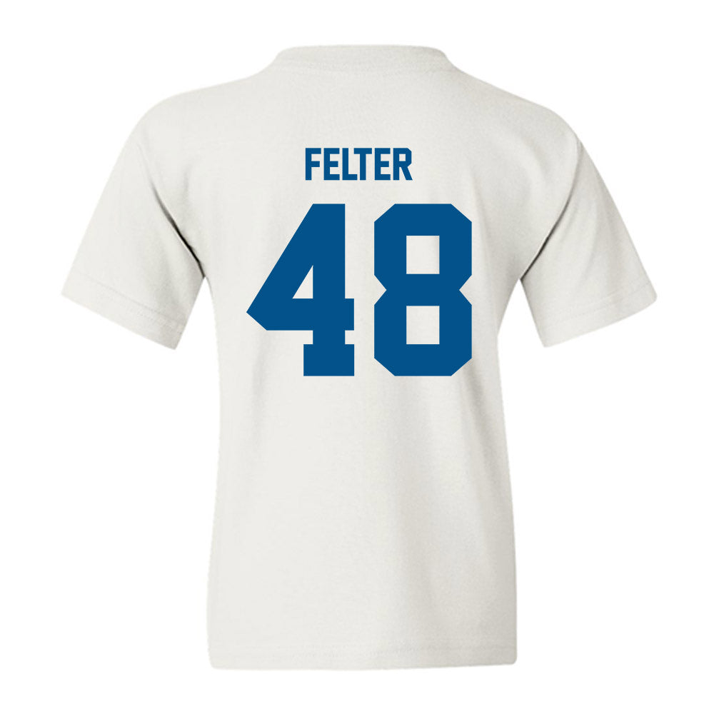 Delaware - NCAA Men's Lacrosse : Casey Felter - Classic Fashion Shersey Youth T-Shirt-1
