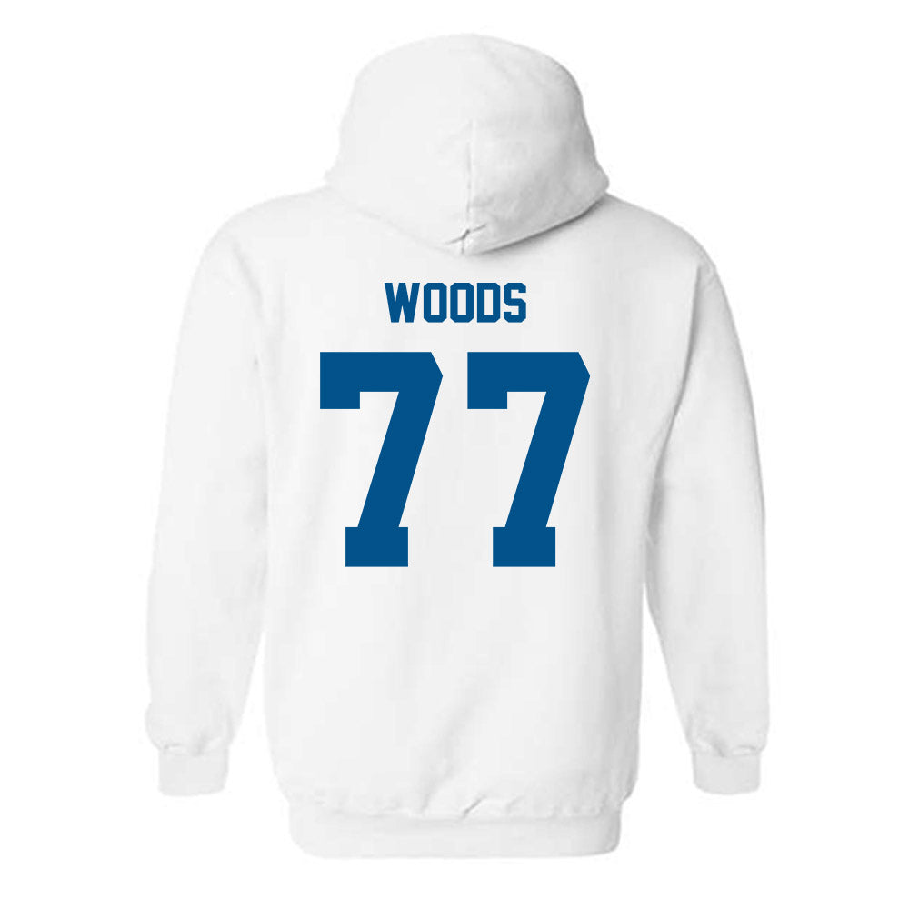 Delaware - NCAA Softball : Claire Woods - Classic Fashion Shersey Hooded Sweatshirt-1