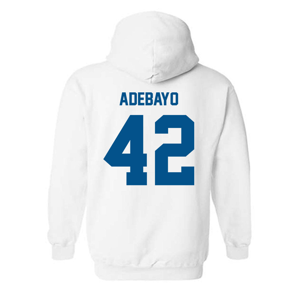 Delaware - NCAA Football : Alexander Adebayo - Classic Fashion Shersey Hooded Sweatshirt-1