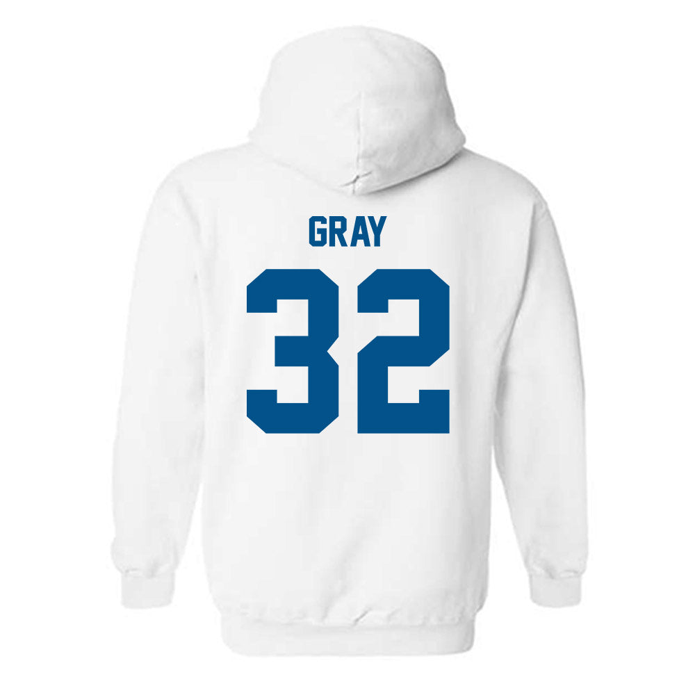 Delaware - NCAA Women's Volleyball : Jayda Gray - Classic Fashion Shersey Hooded Sweatshirt-1