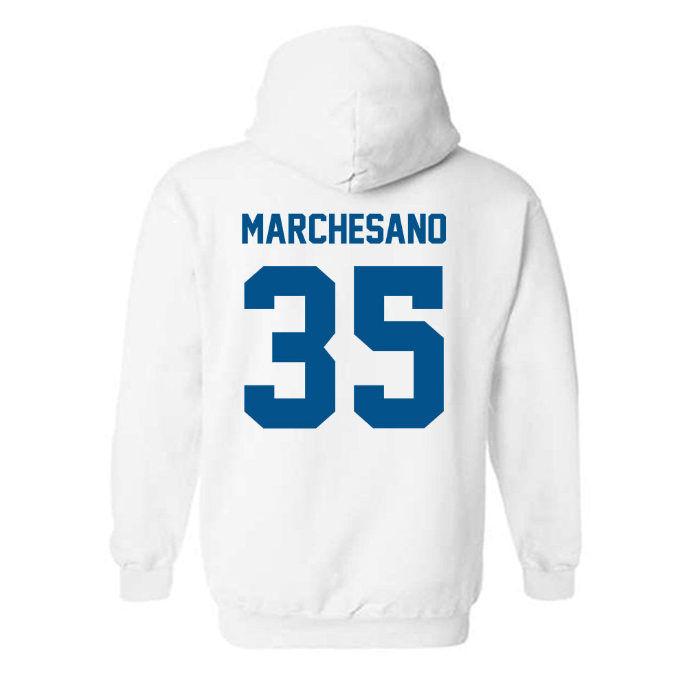 Delaware - NCAA Baseball : Jake Marchesano - Classic Fashion Shersey Hooded Sweatshirt-1