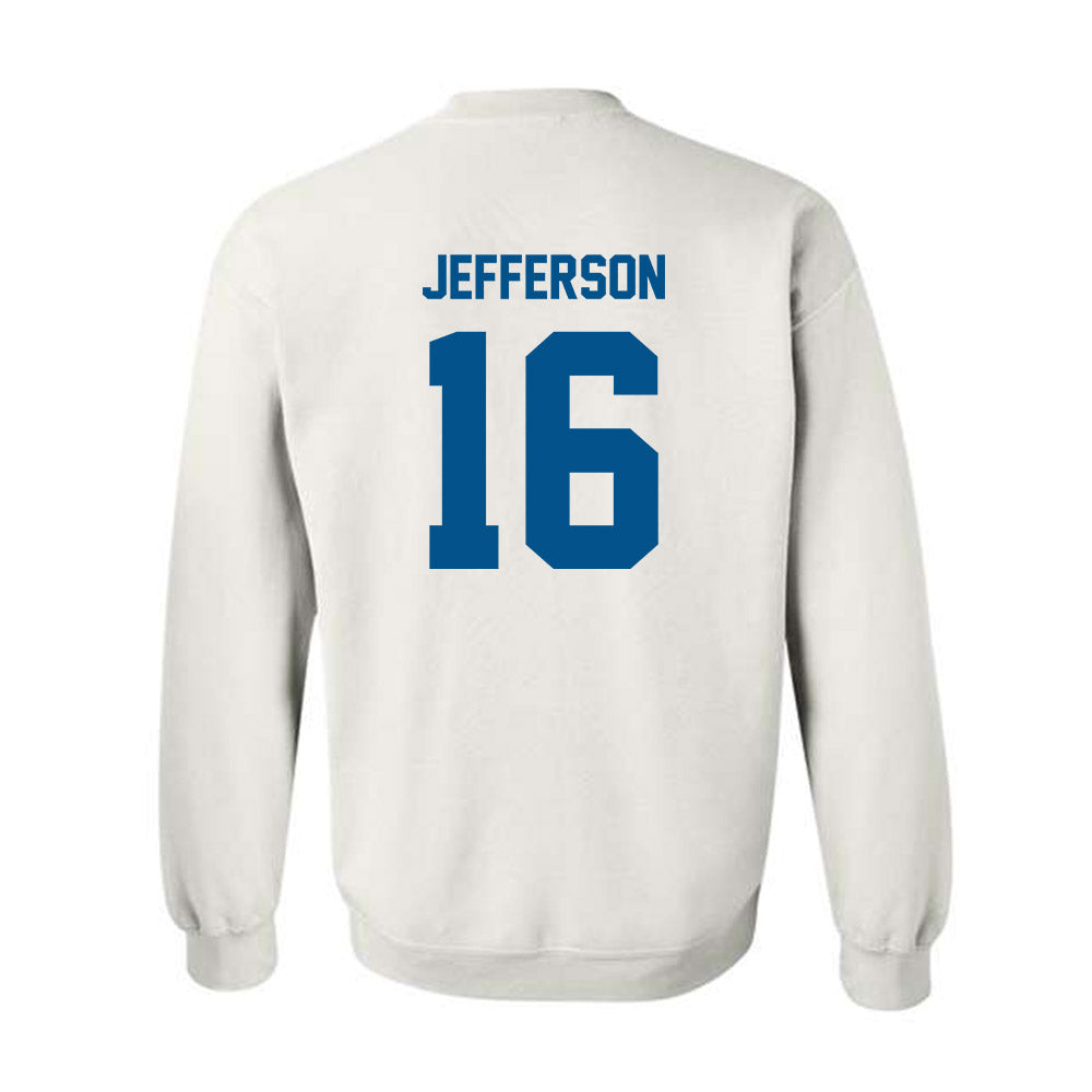 Delaware - NCAA Football : Noah Jefferson - Classic Fashion Shersey Crewneck Sweatshirt-1
