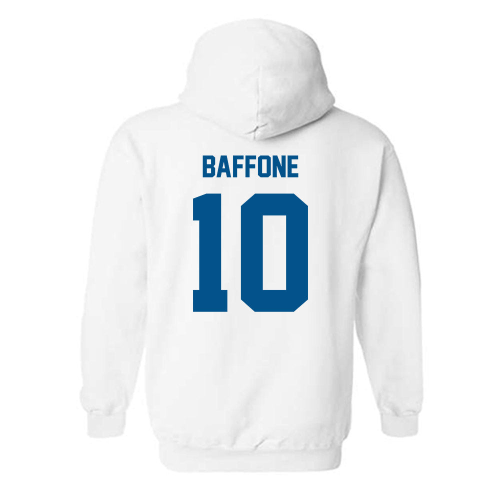 Delaware - NCAA Men's Basketball : Brandon Baffone - Classic Fashion Shersey Hooded Sweatshirt