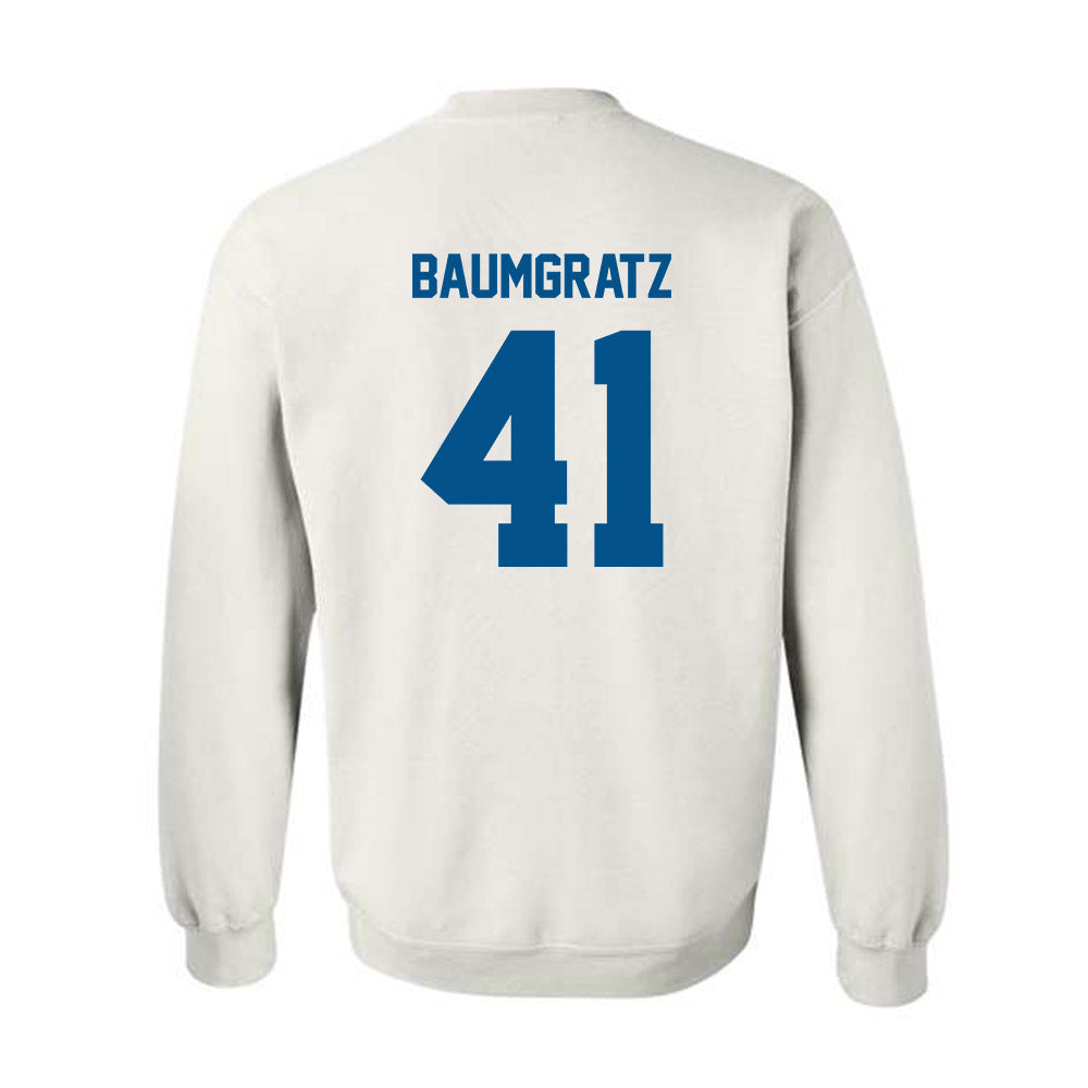 Delaware - NCAA Women's Lacrosse : Molly Baumgratz - Classic Fashion Shersey Crewneck Sweatshirt-1