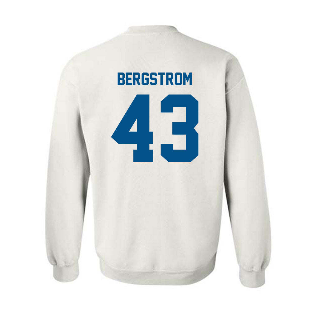 Delaware - NCAA Men's Lacrosse : Wells Bergstrom - Classic Fashion Shersey Crewneck Sweatshirt-1