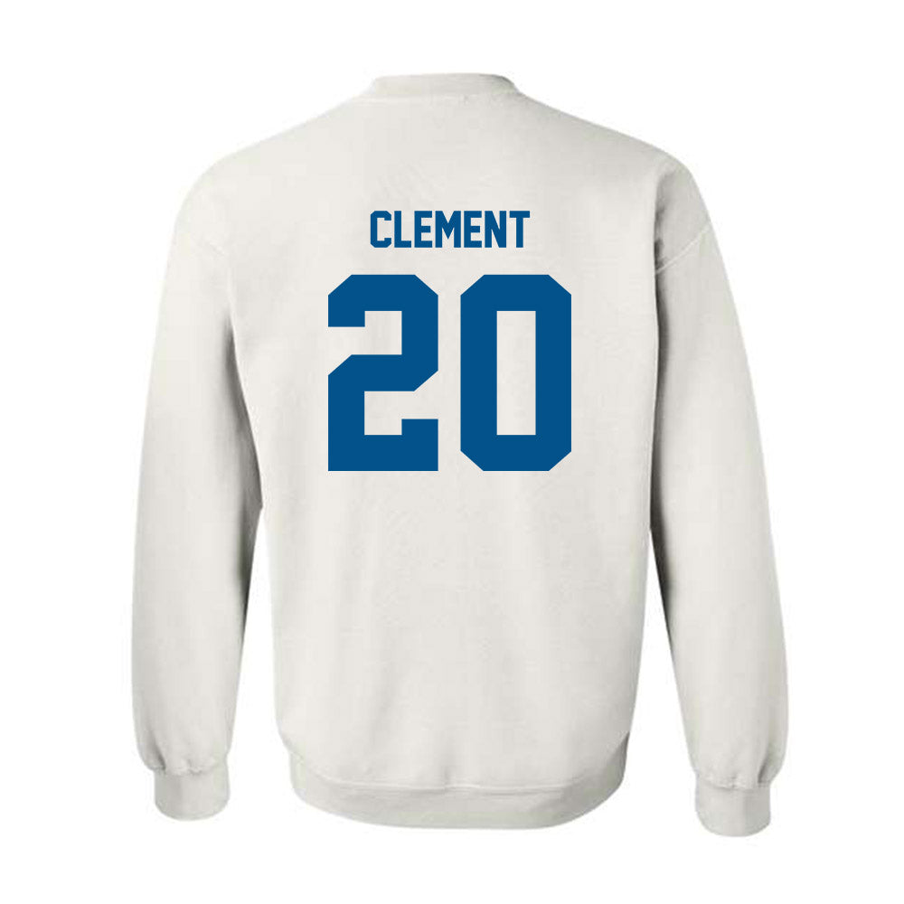 Delaware - NCAA Women's Basketball : Claudia Clement - Classic Fashion Shersey Crewneck Sweatshirt-1