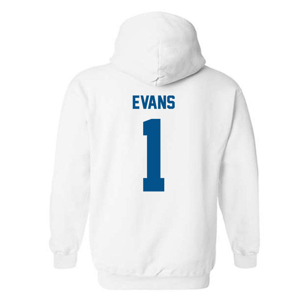 Delaware - NCAA Football : Nathan Evans - Classic Fashion Shersey Hooded Sweatshirt-1