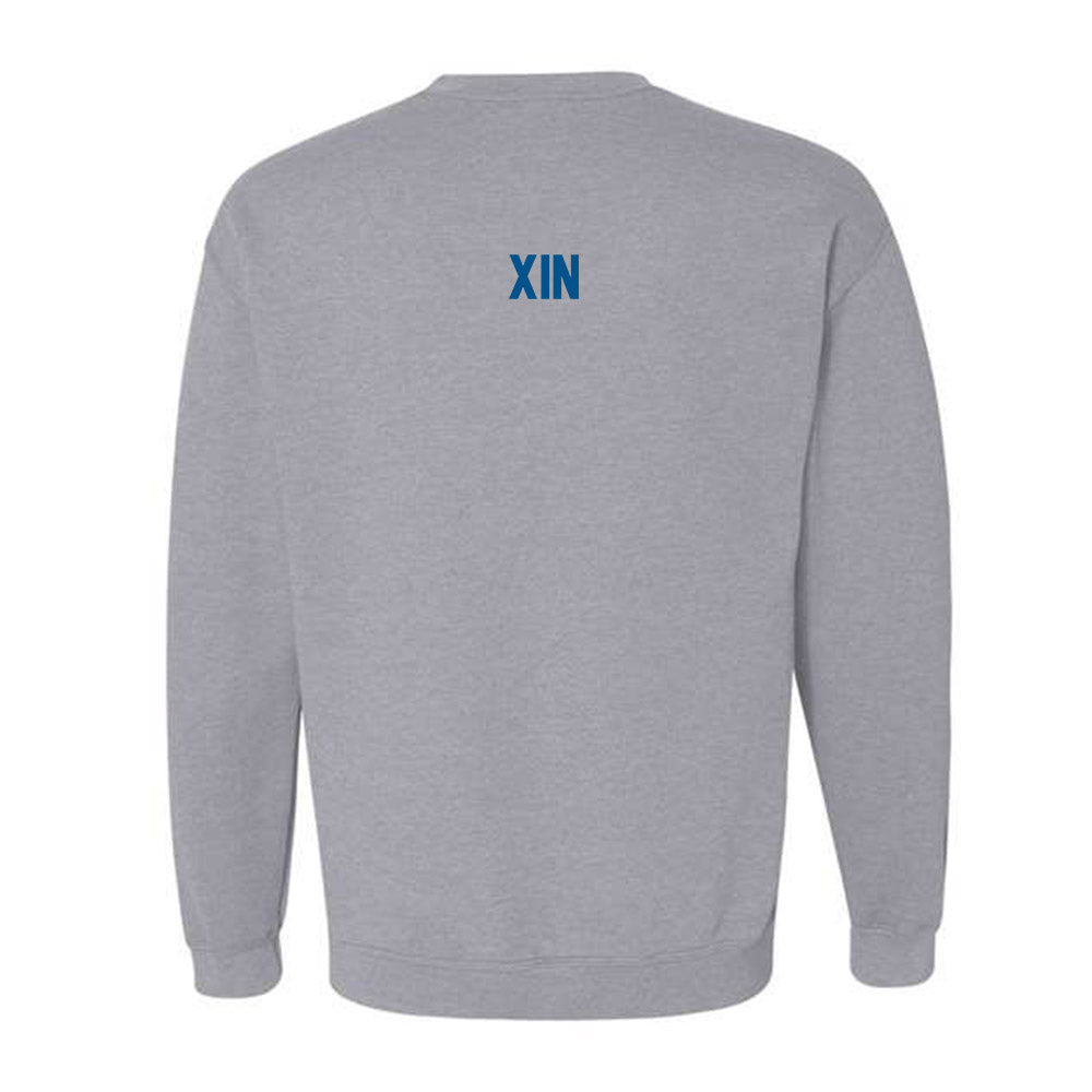 Delaware - NCAA Men's Golf : Chikun Xin - Classic Fashion Shersey Crewneck Sweatshirt-1
