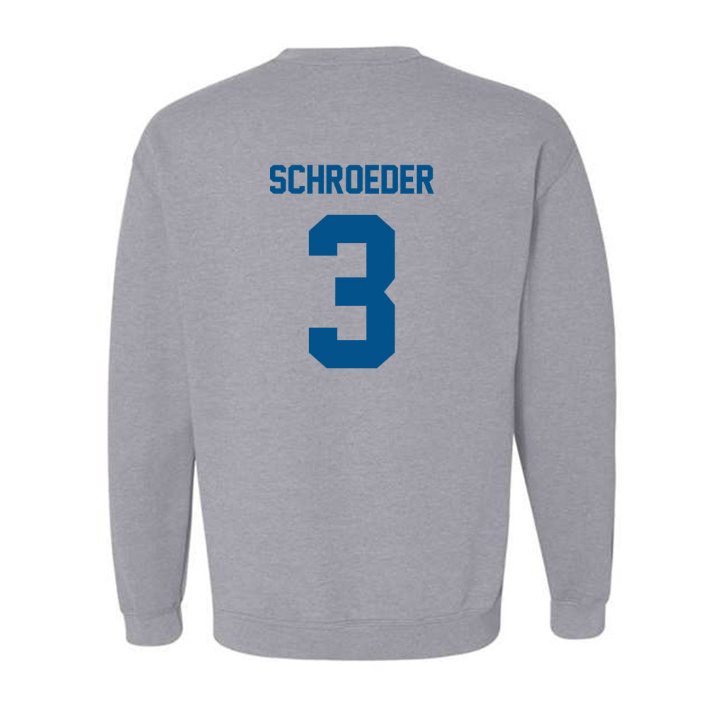 Delaware - NCAA Men's Soccer : Jan Schroeder - Classic Fashion Shersey Crewneck Sweatshirt