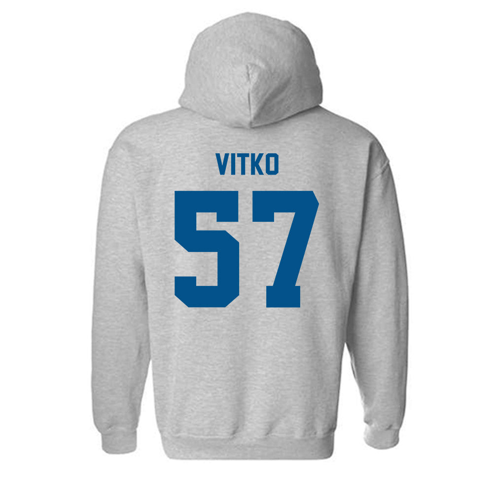 Delaware - NCAA Football : Noah Vitko - Classic Fashion Shersey Hooded Sweatshirt