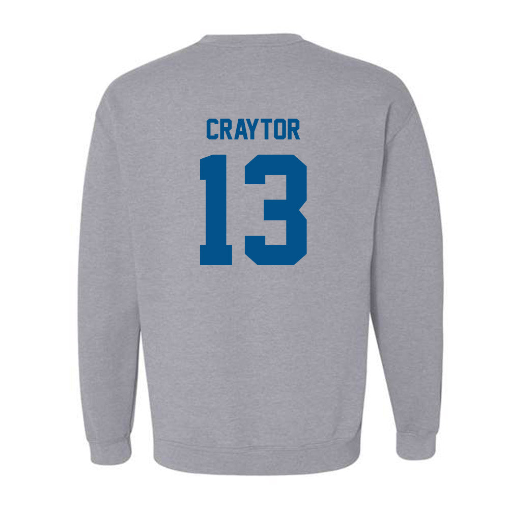 Delaware - NCAA Women's Lacrosse : Maggie Craytor - Classic Fashion Shersey Crewneck Sweatshirt-1